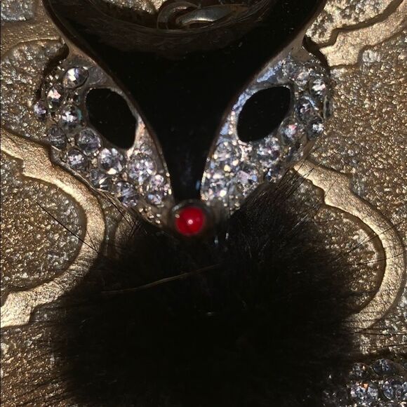 Fury fox rhinestones pendants - Picture 2 of 4